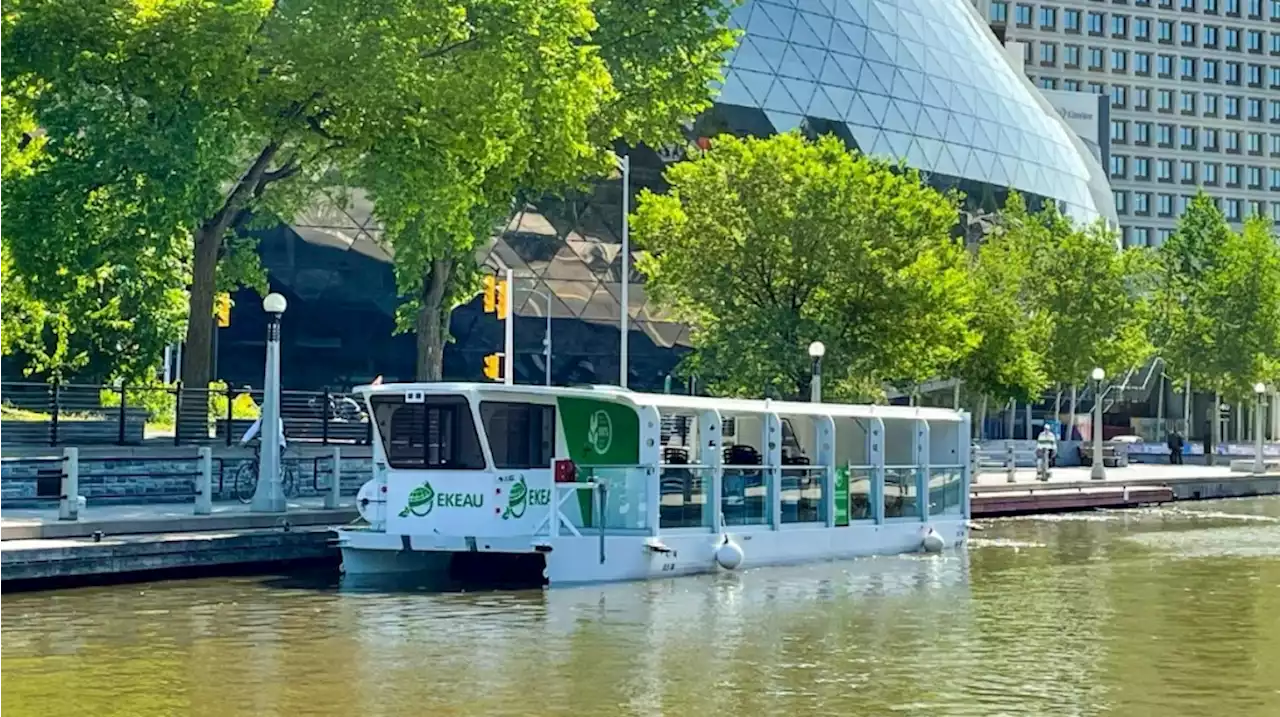 New all-electric boat sets sail on the Ottawa River