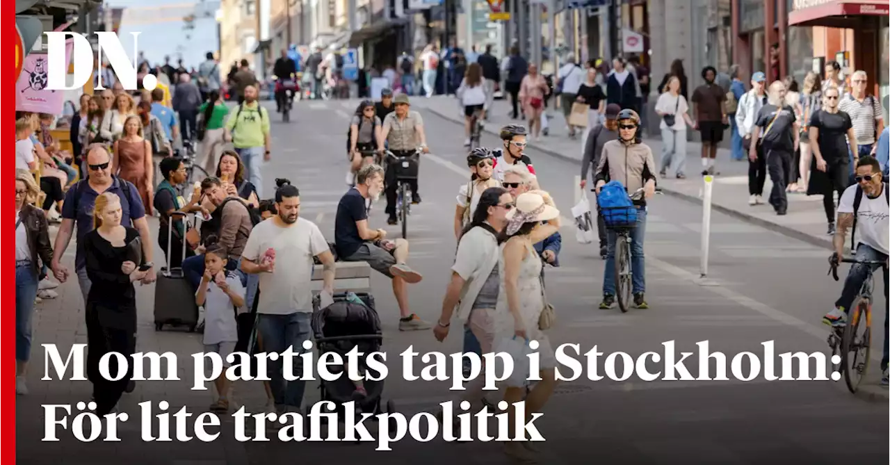 M om partiets tapp i Stockholm: För lite trafikpolitik