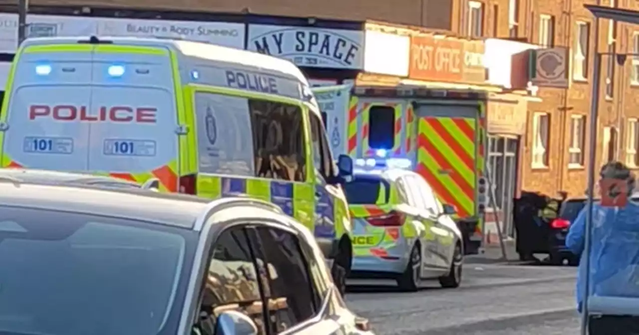 Teenager rushed to hospital after being 'stabbed' outside chip shop in Glasgow