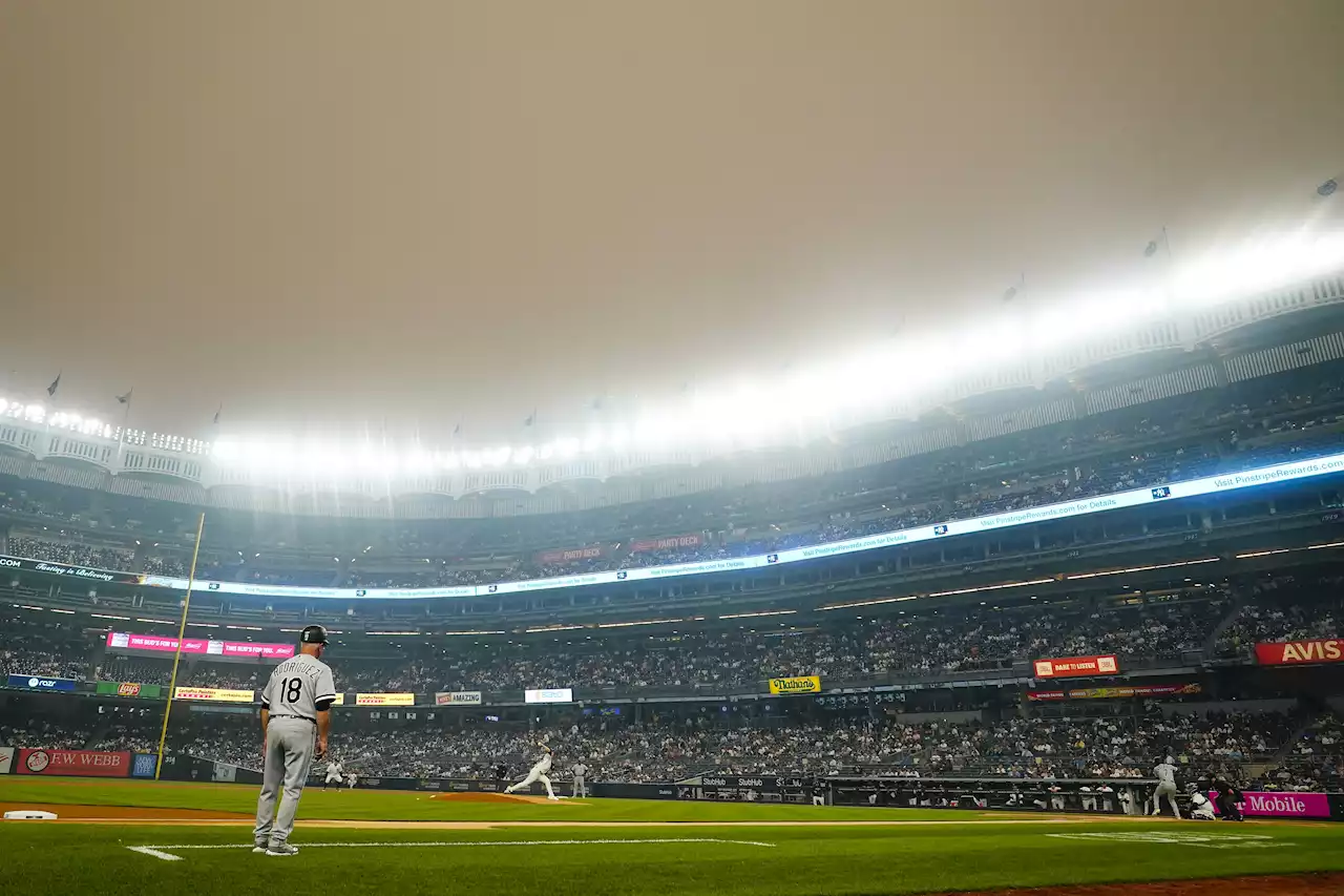 Hazardous air quality postpones White Sox-Yankees game