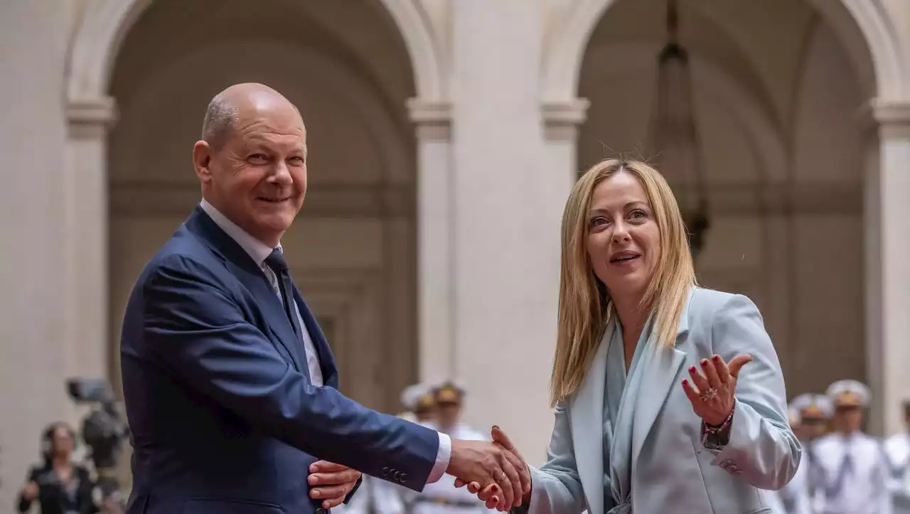 (S+) Olaf Scholz besucht Italiens Premierministerin Giorgia Meloni: Eine Reise nach Rechtsaußen