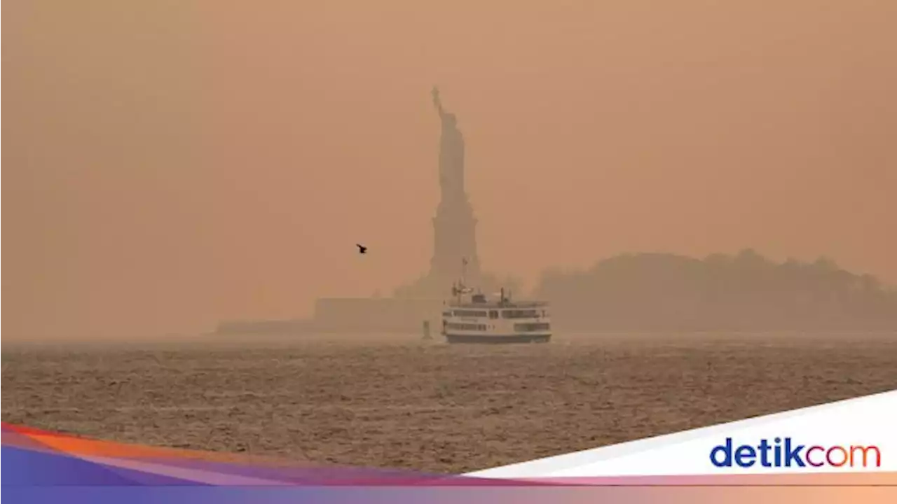 Kabut Asap Selimuti New York Buntut Kebakaran Hutan Kanada