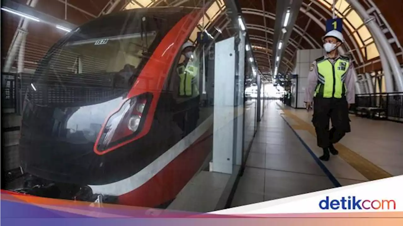 Jokowi Bakal Resmikan LRT Jabodebek dan Kereta Cepat 18 Agustus