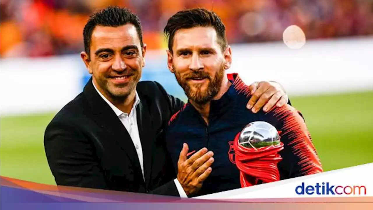 Messi Batal ke Barcelona, Xavi: Dia Tidak Bahagia