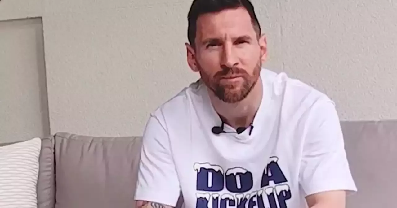 De $200.000 a $2.700: venden la exclusiva remera que usó Messi