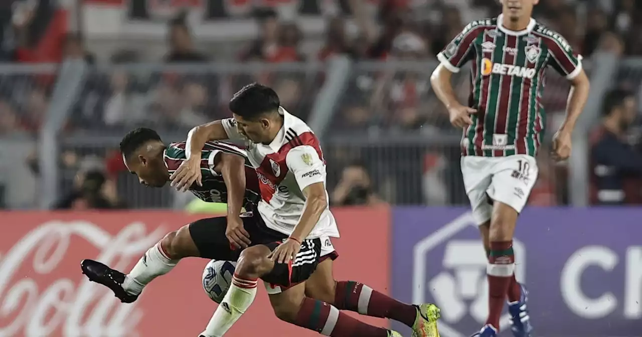 Los tremendos números de Aliendro ante Fluminense, el todoterreno de River