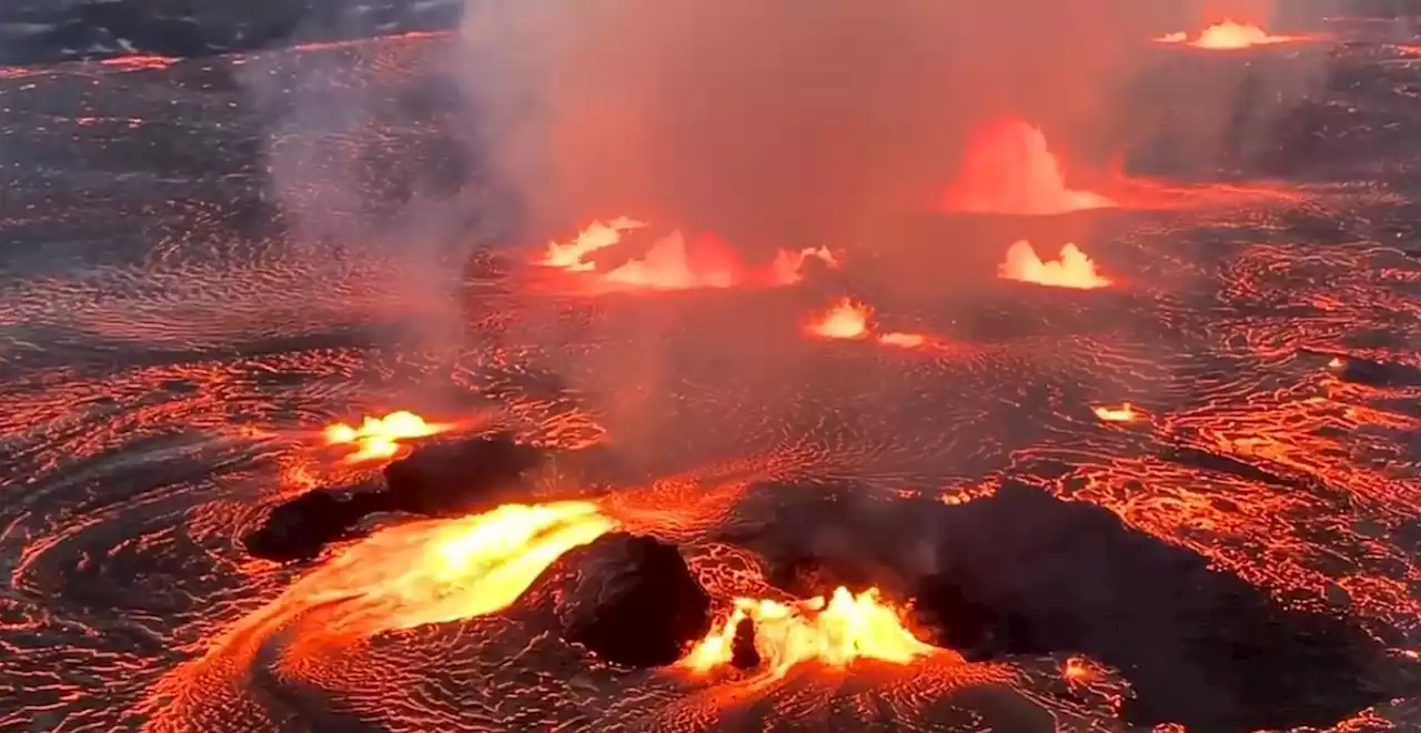 En video: impresionantes imágenes del volcán Kilauea, en Hawái, en erupción