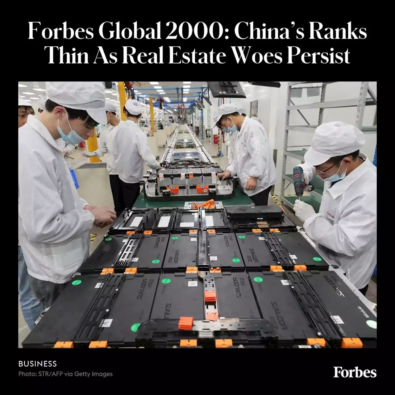 Forbes Global 2000: China’s Ranks Thin As Real Estate Woes Persist