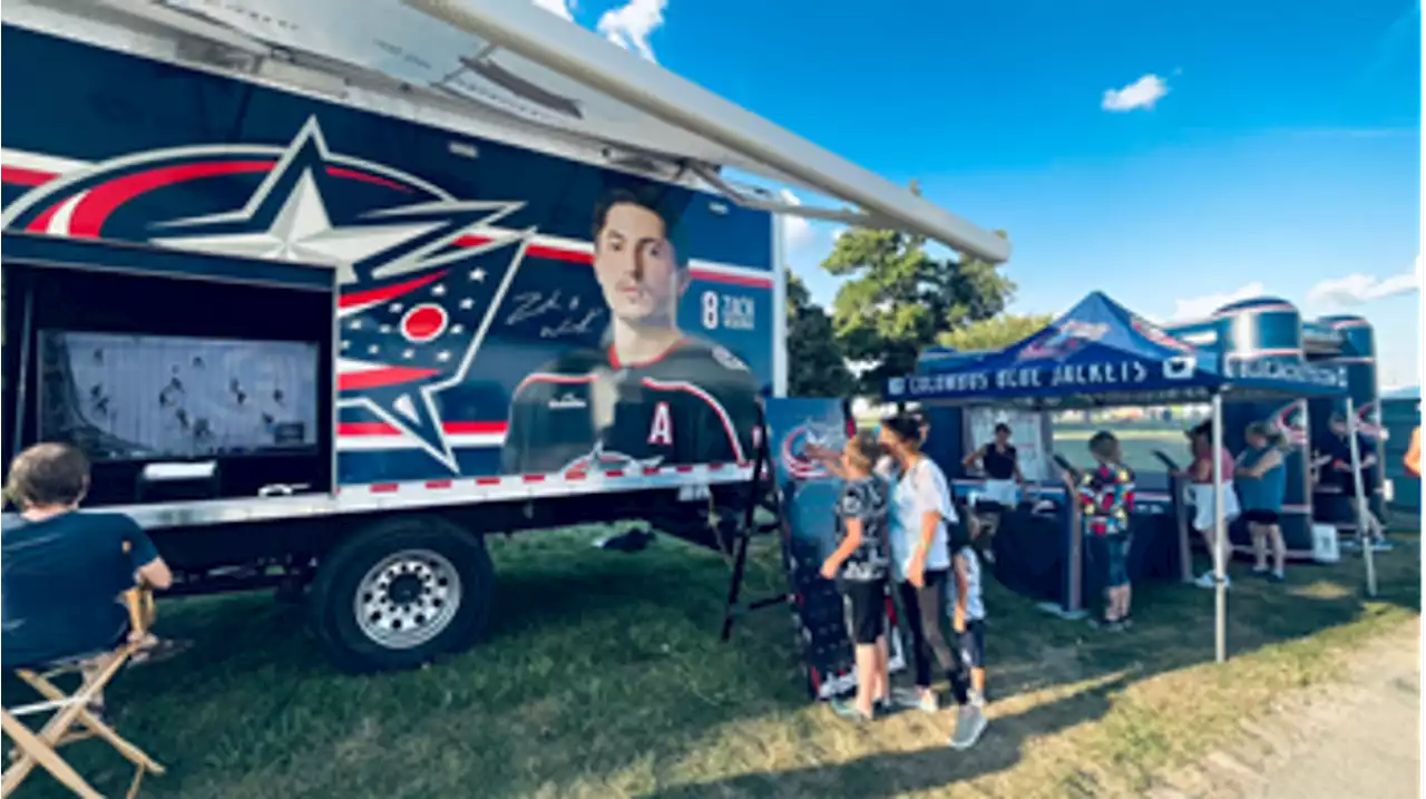 Columbus Blue Jackets launch summer mobile tour