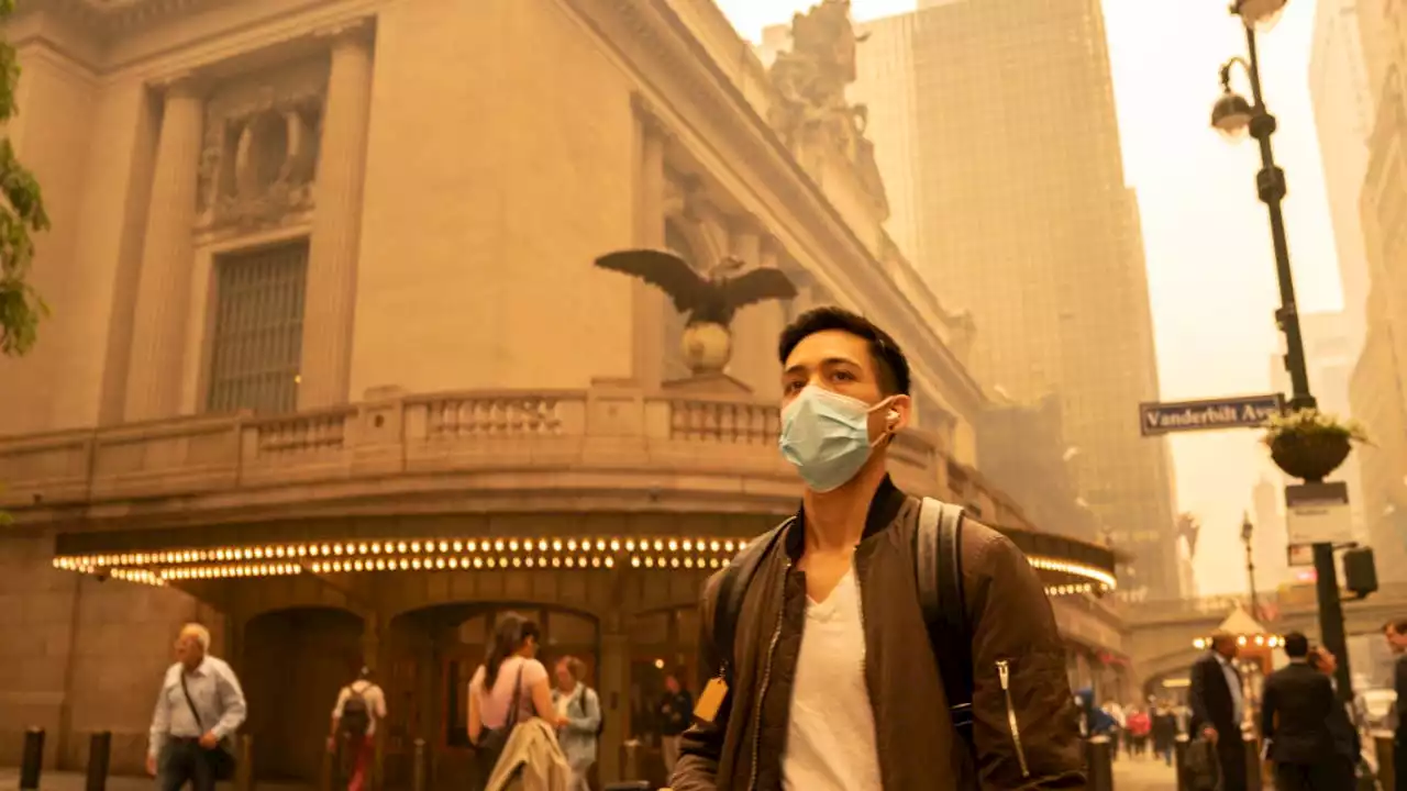 New Yorkers trying to deal with smoky air conditions