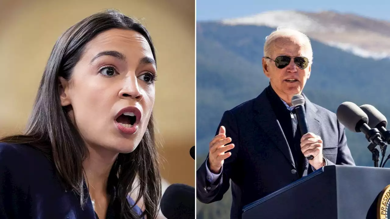 Biden joins AOC in linking Canadian wildfires to 'climate crisis'