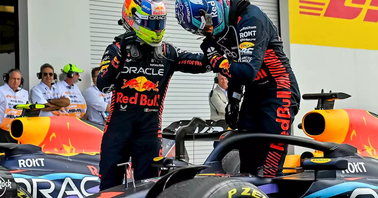 Red Bull termina con la polémica: ‘Los autos de Checo y Verstappen son iguales’