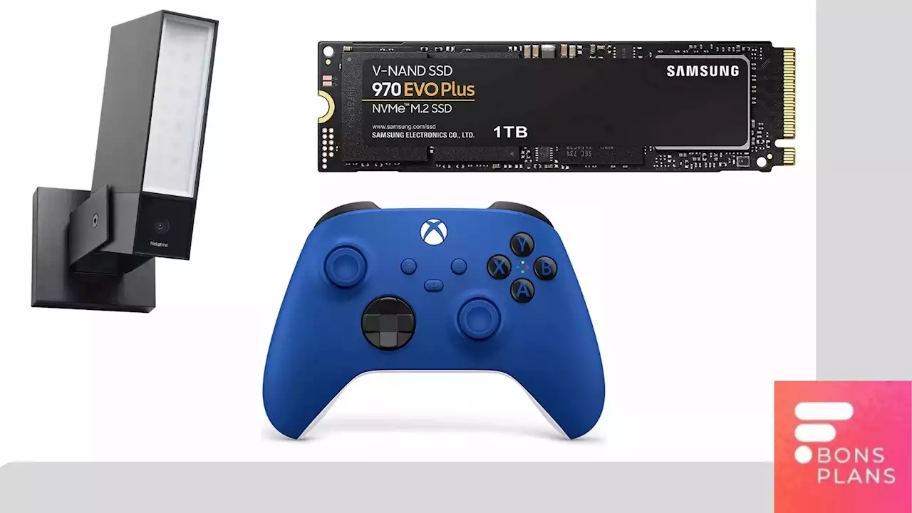 Super prix pour la Manette Xbox, caméra de sécurité à -50% et un SSD NVMe Samsung pas cher — TOP 3 des deals du jour