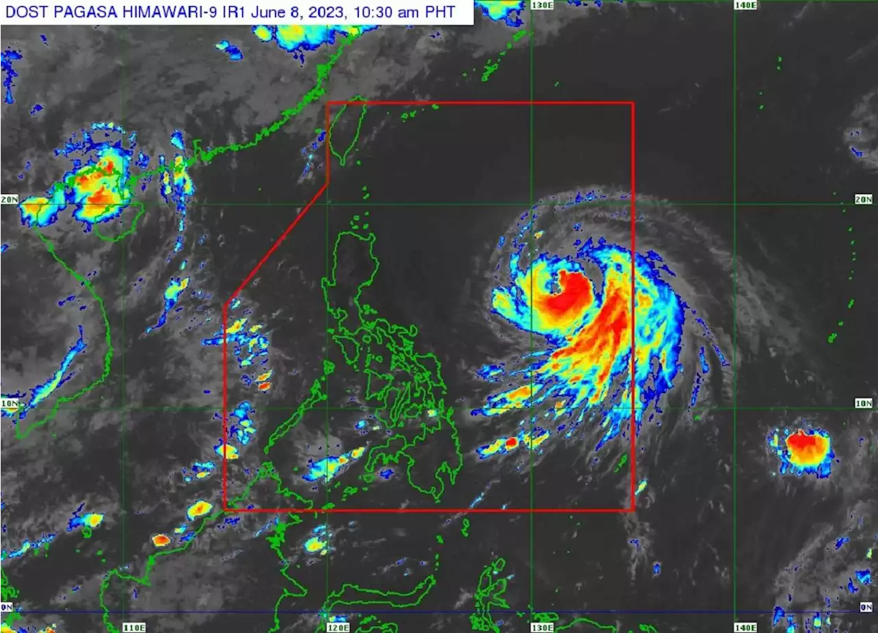 Chedeng intensified but unlikely to directly bring heavy rains —PAGASA