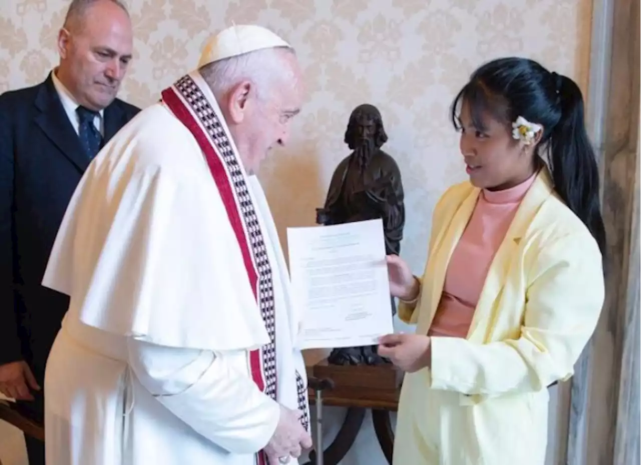 Dubbed the 'Greta of India’, Licypriya Kangujam meets the Pope, calls for the end to violence in Manipur