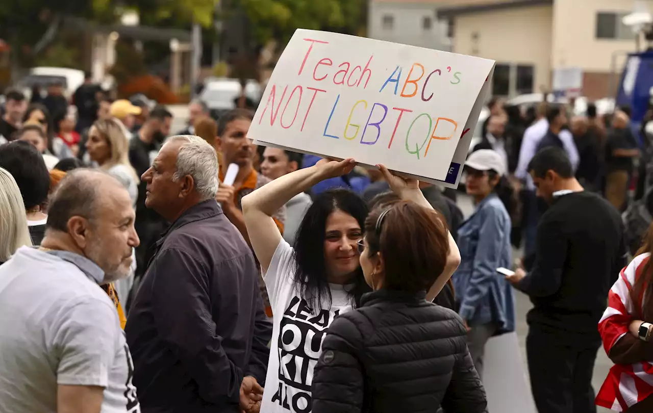 Violence Erupts Outside California School Board Meeting Over Pride Month Declaration