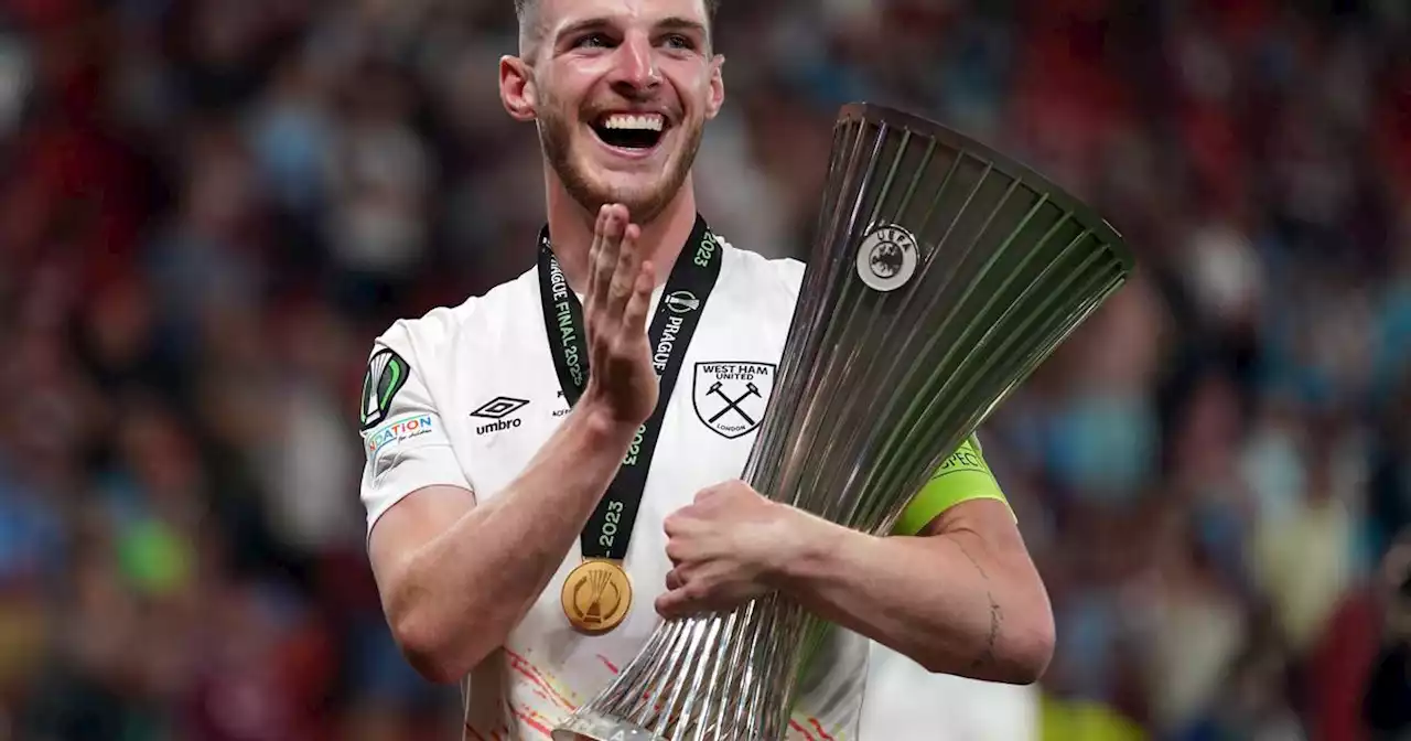 Arsenal confident of landing Declan Rice and aim to pay West Ham £90m