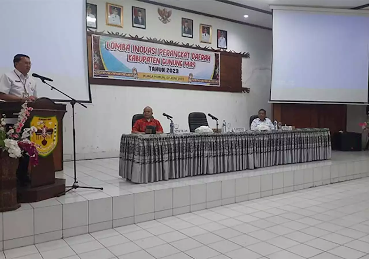 Pemkab Gumas Gelar Lomba Inovasi Perangkat Daerah