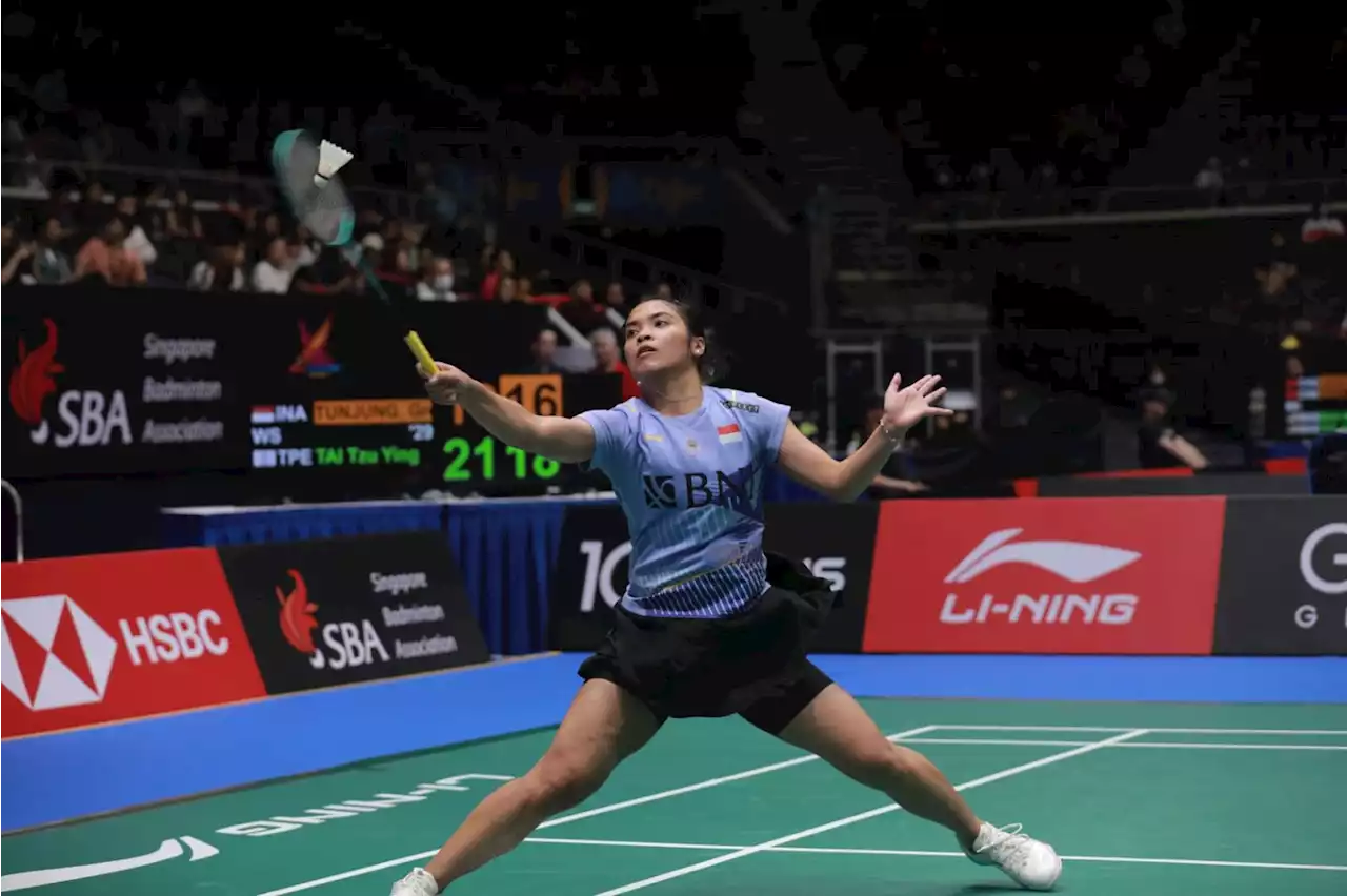 Keok di 16 Besar Singapore Open 2023, Gregoria Mariska Gagal Ulang Pencapaian Musim lalu