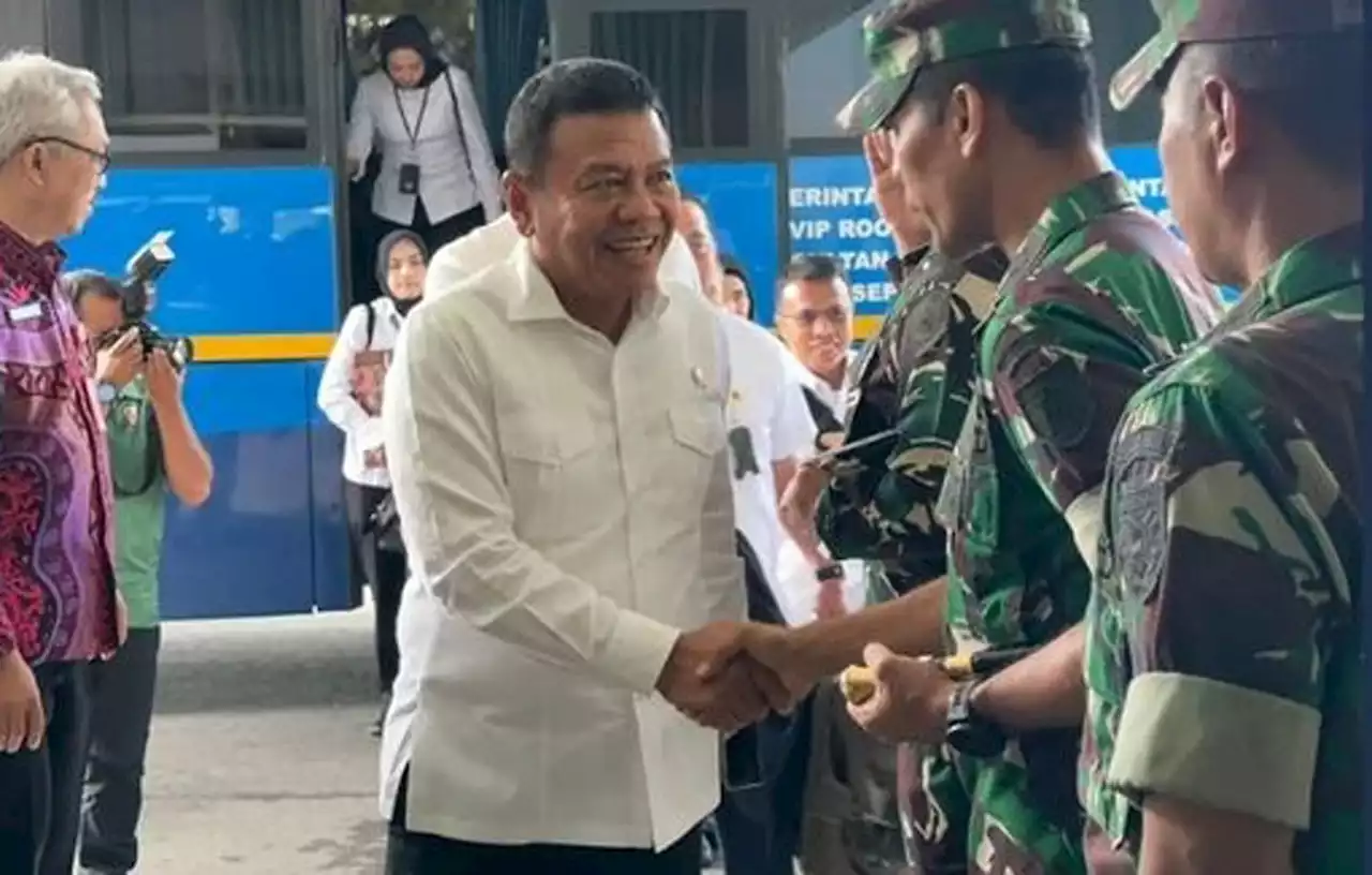 Kunjungi Kaltim, Wamenhan Herindra Tinjau Pembangunan Gedung Kemenhan di IKN