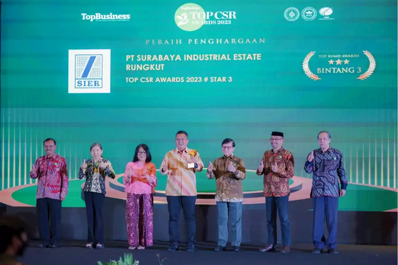 SIER 3 Kali Raih Penghargaan TOP CSR Awards