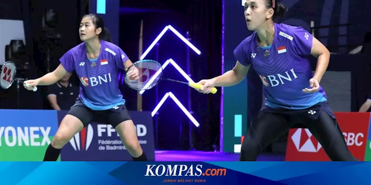 Hasil Singapore Open 2023: Ana/Tiwi Belum Berhasil ke Perempat Final