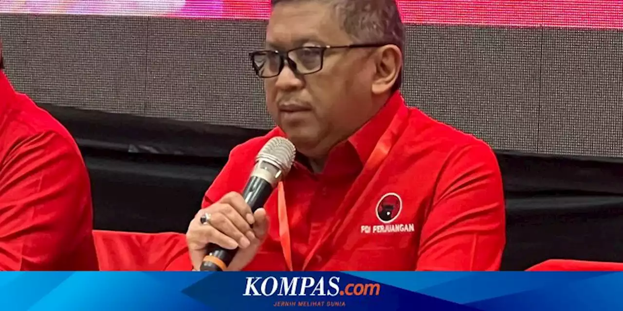 Hasto: Besok Pagi PDI-P Kerja Sama Politik dengan Partai Perindo