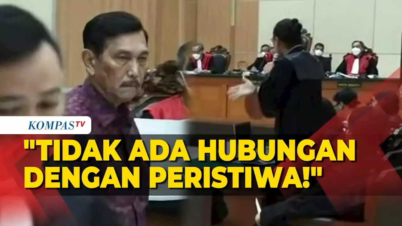 Debat Panas Saat Luhut Tunjukkan Chat Pribadi Haris Azhar di Sidang