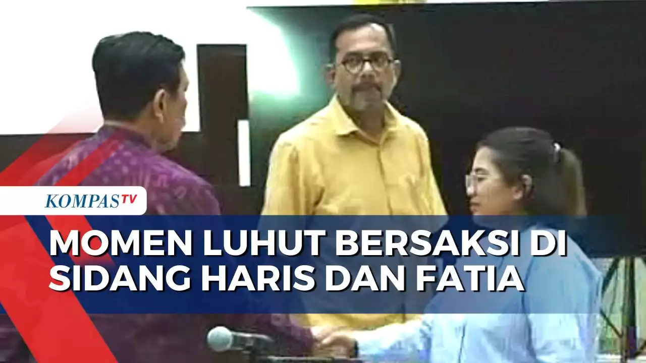 Jaksa dan Penasihat Hukum Berdebat Hingga Luhut Perlihatkan Chat Whatsapp dengan Haris Azhar