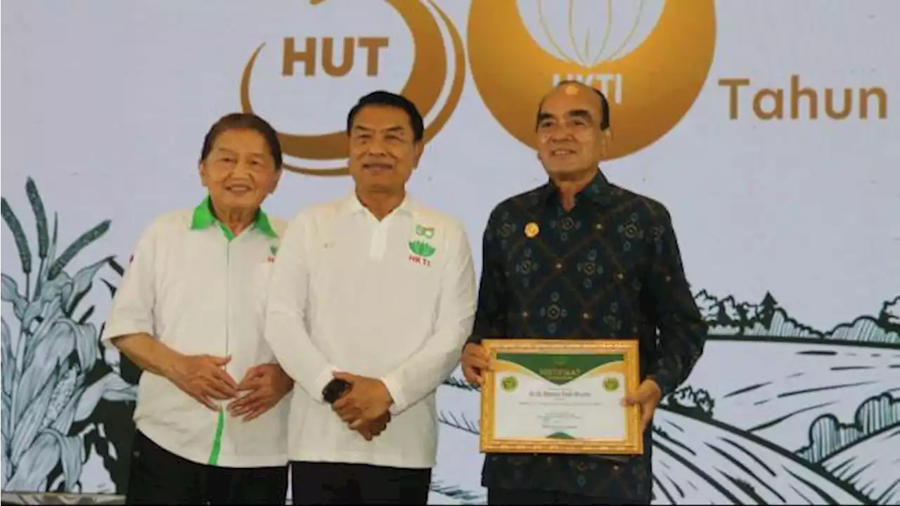 Moeldoko di HUT ke-50 HKTI: Jika Pemerintah Rugikan Petani, Siap Kritik