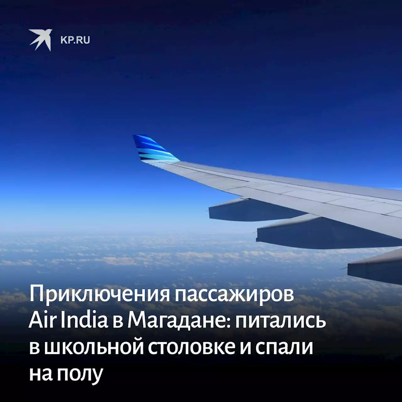 Приключения пассажиров Air India в Магадане: питались в школьной столовке, спали на полу и попробовали вареные яйца