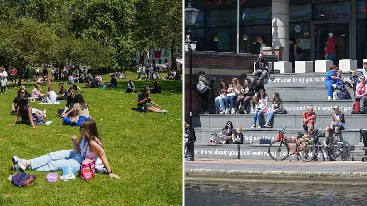 Thunderstorms to lash parts of England and Wales on ‘warmest weekend of the year’