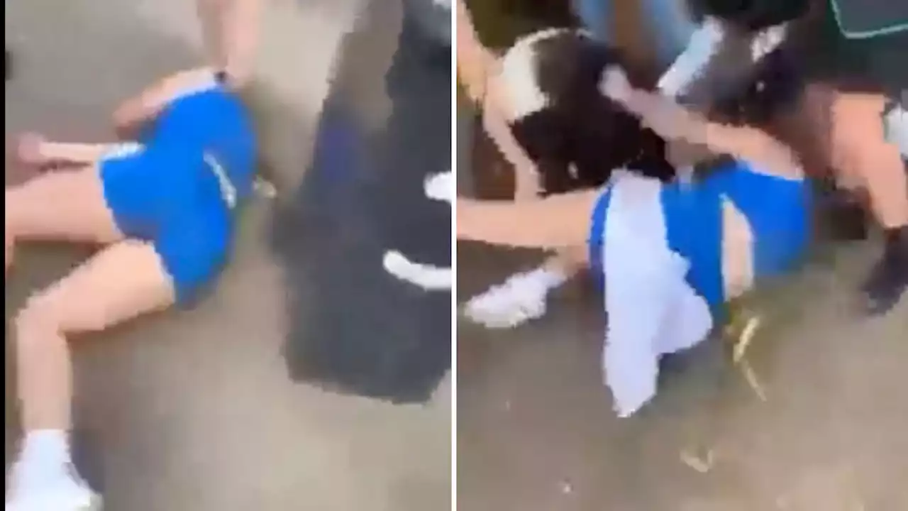 Schoolgirl 'knocked out' in mass brawl near Essex secondary school as police investigate 'hate crime'