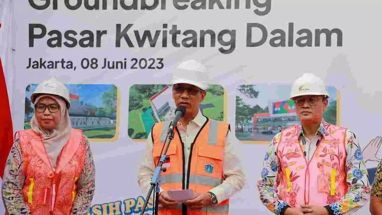 DKI Habiskan PMD Rp15 Miliar Bangun Pasar Kwitang Dalam, Target Rampung 2024