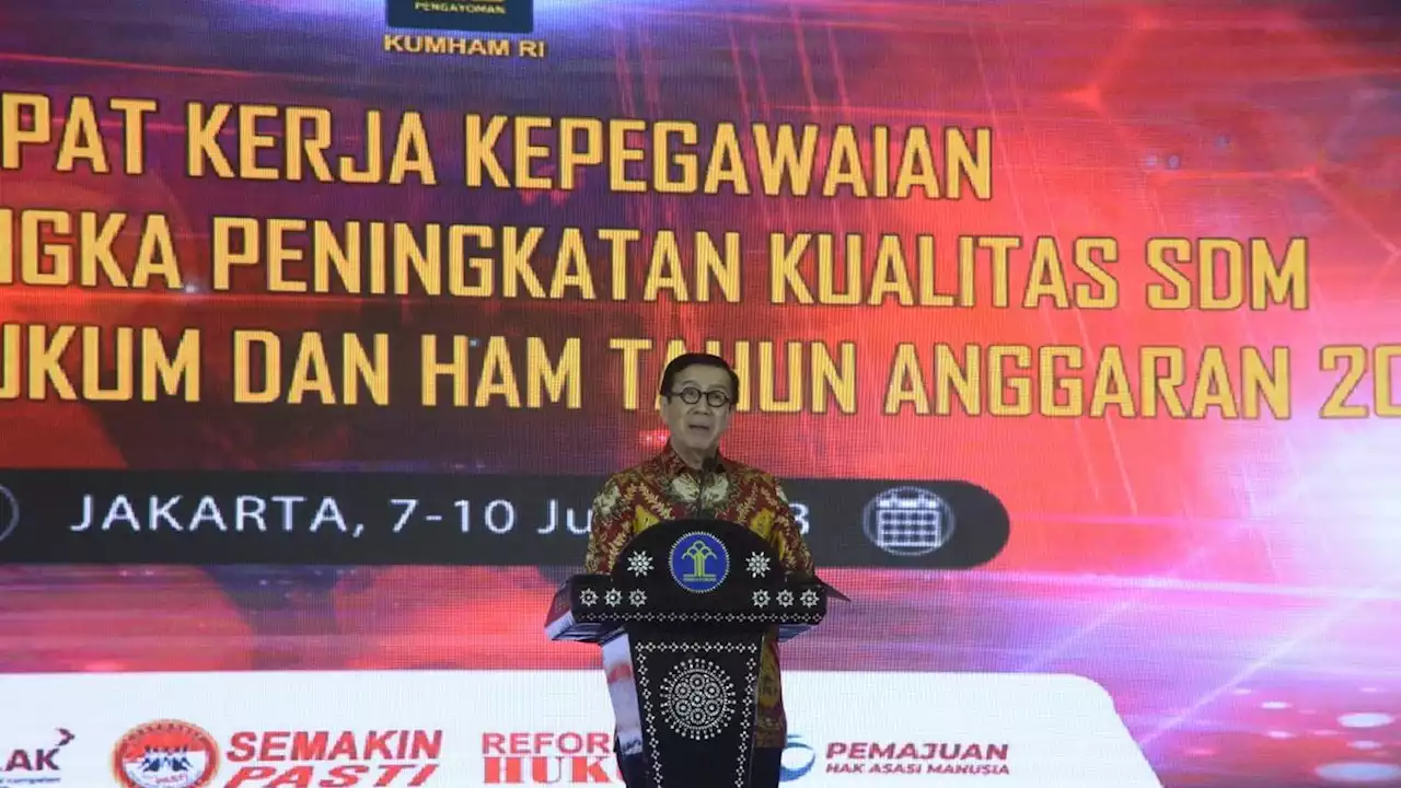 Dua Strategi Kemenkumham Ciptakan Pola Pikir SDM Sebagai Pelayan Masyarakat