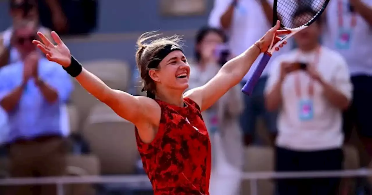 Roland Garros. Muchova remonta ante Sabalenka y jugará la Final