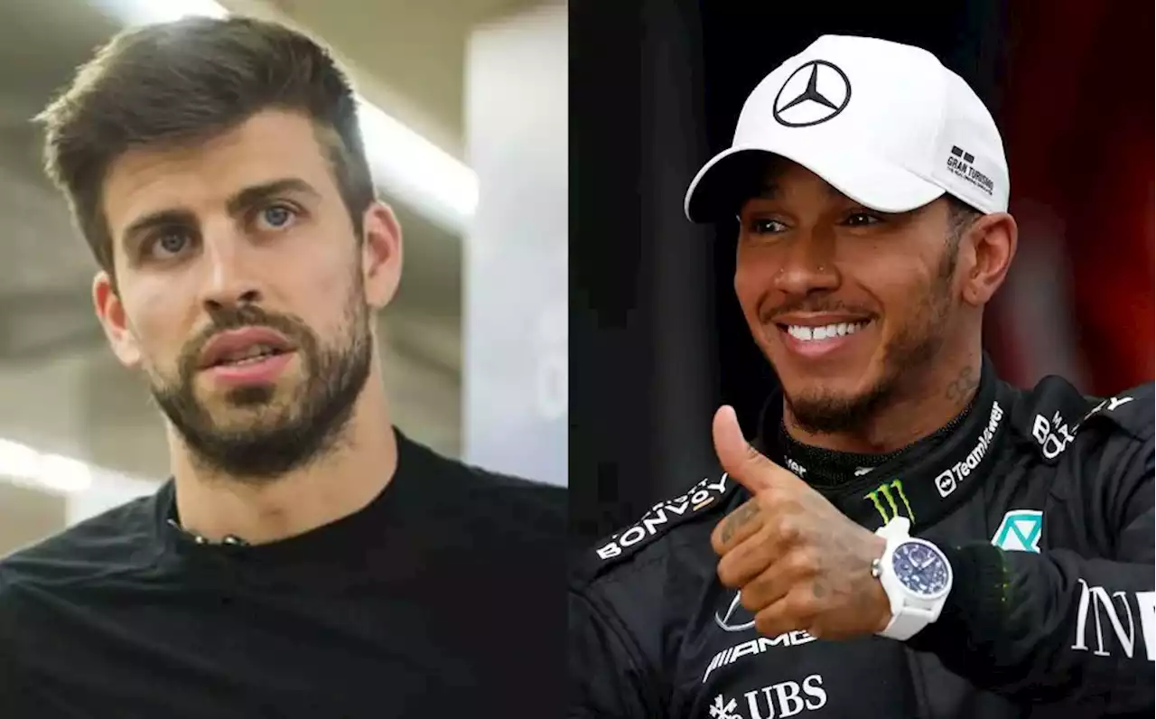 Piqué: Así reaccionó tras escuchar el nombre de Lewis Hamilton