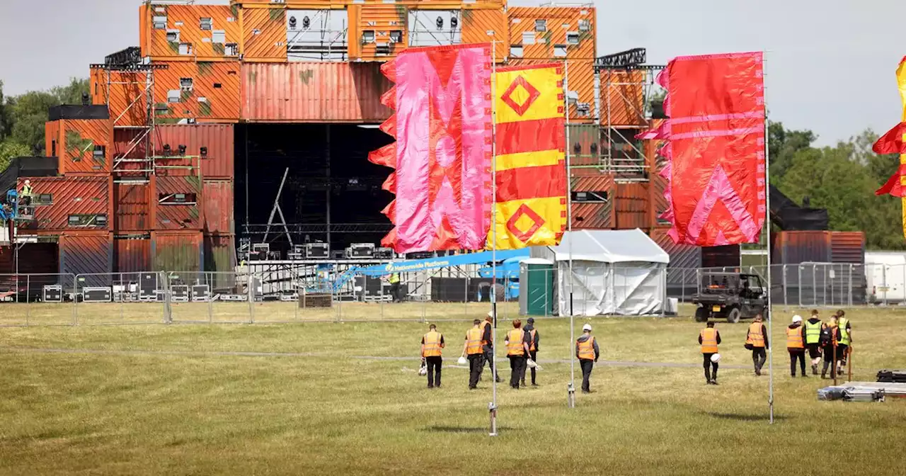 First look behind the scenes at Parklife 2023 as Heaton Park prepares for