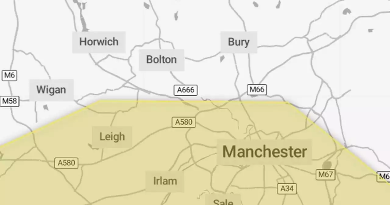 Met Office warning as thunderstorms forecast to batter Greater Manchester