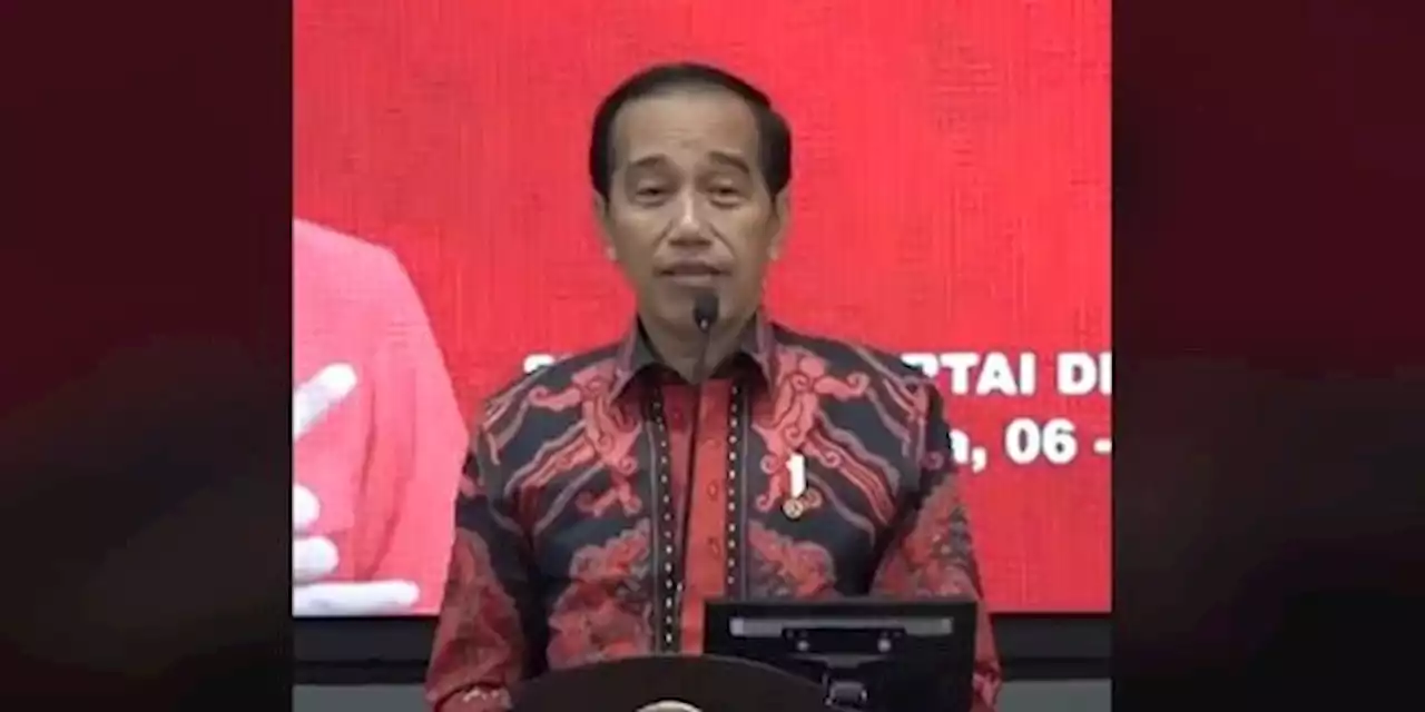 Beredar Video Jokowi Puji Ganjar saat Rakernas PDIP Tertutup | merdeka.com