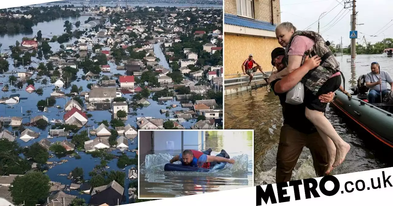 Ukraine dam explosion is 'worst environmental disaster since Chernobyl'