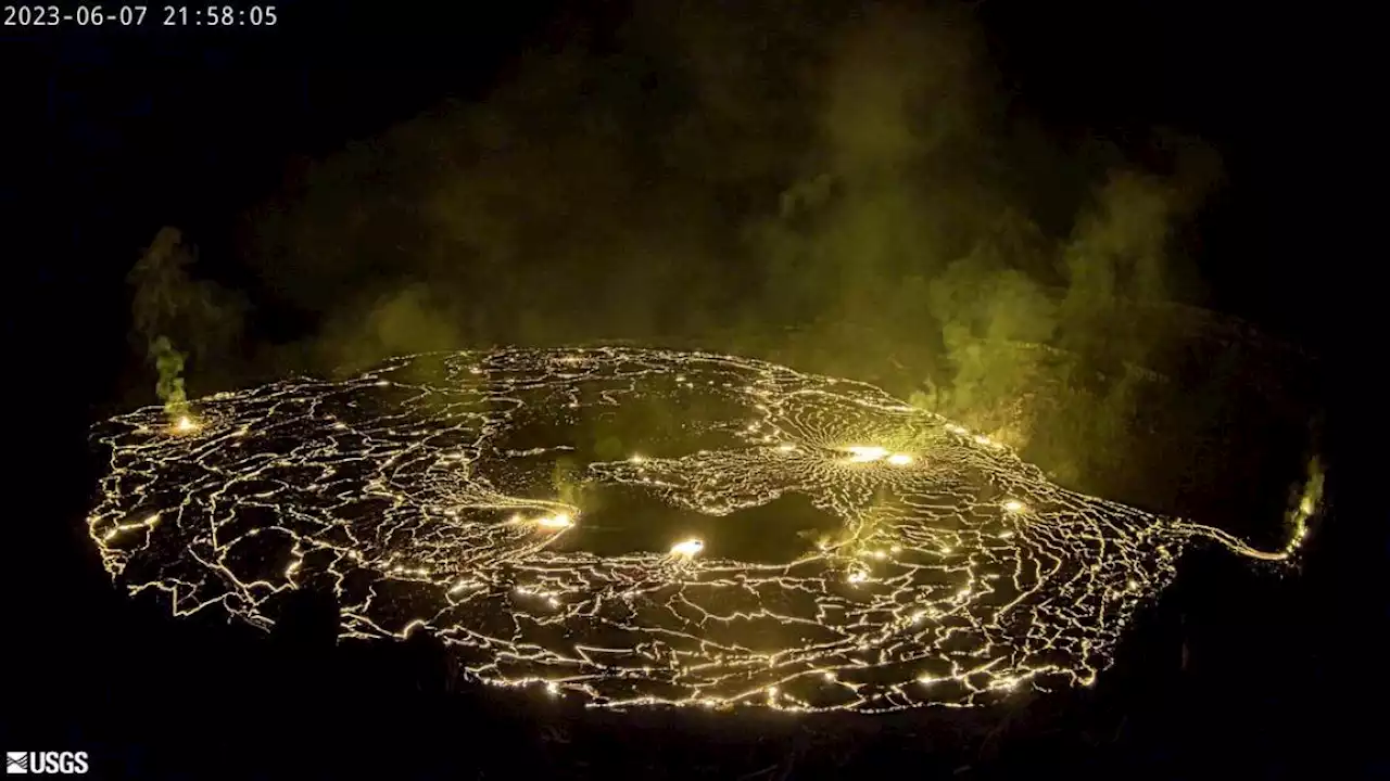 Kilauea Webcam Streams Hawaii Volcano Eruption Live