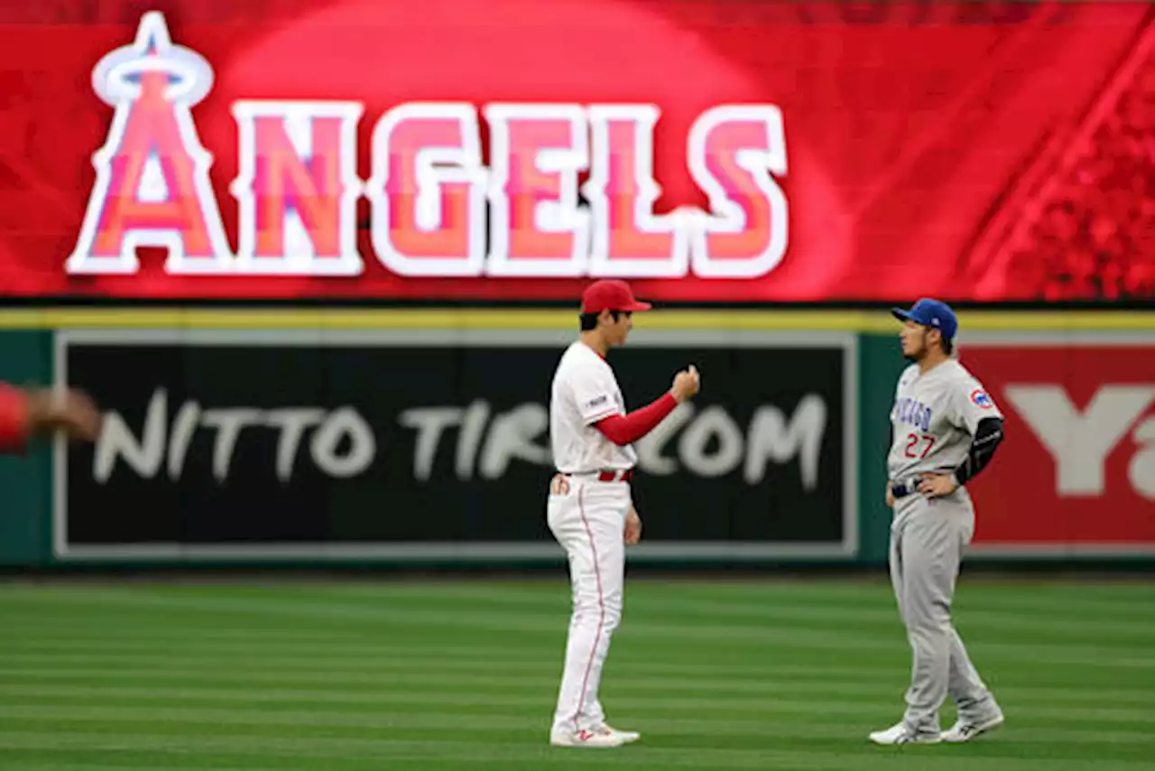 エンゼルス大谷翔平「２番DH」カブス鈴木誠也「４番右翼」 同級生対決第２Ｒ - ＭＬＢ : 日刊スポーツ