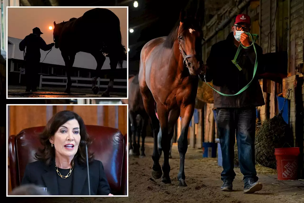 Belmont Stakes could get canceled as Gov. Hochul sets air quality measures due to wildfire smoke