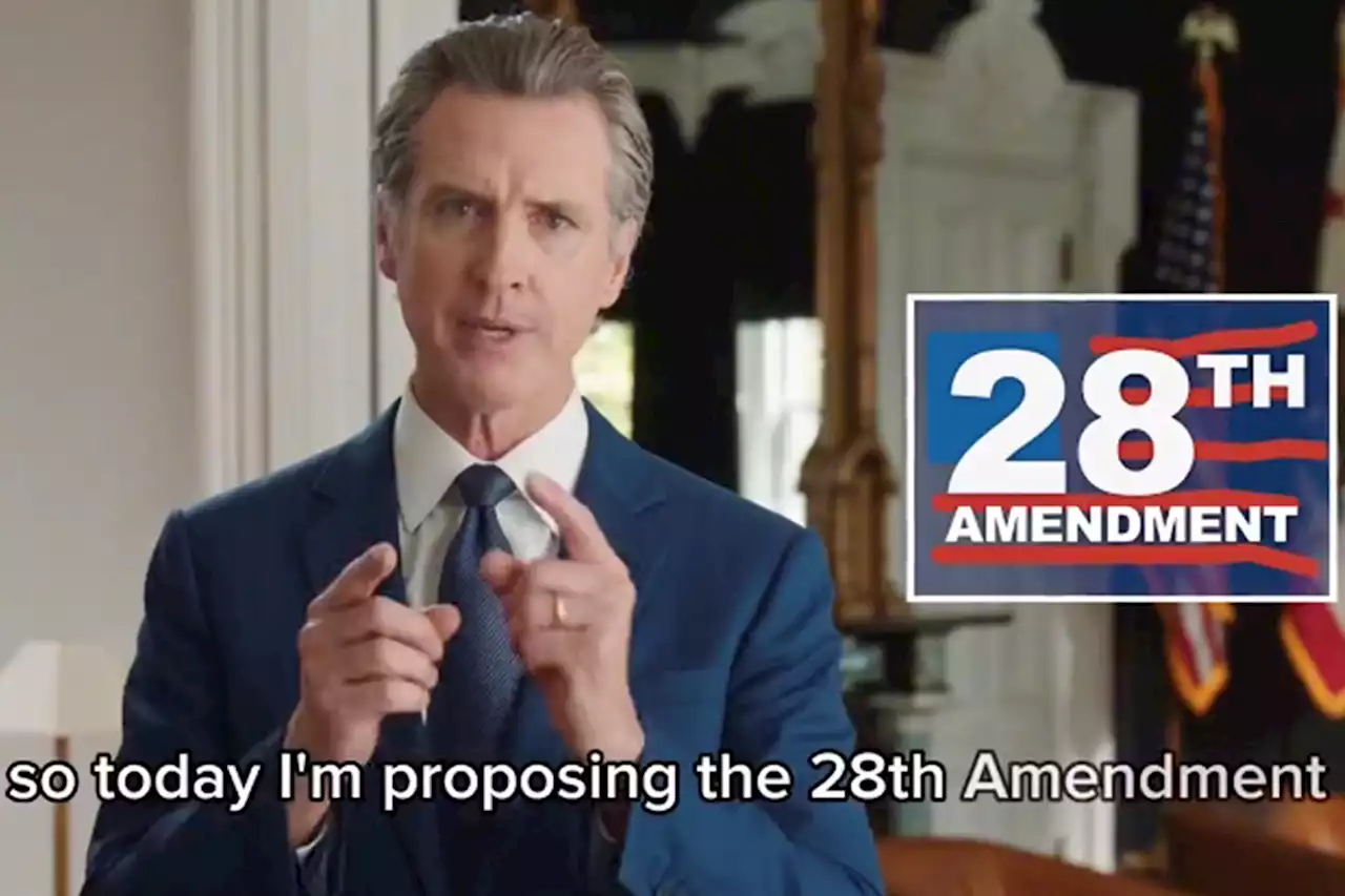 California Gov. Gavin Newsom pitches ‘28th Amendment’ to limit gun rights