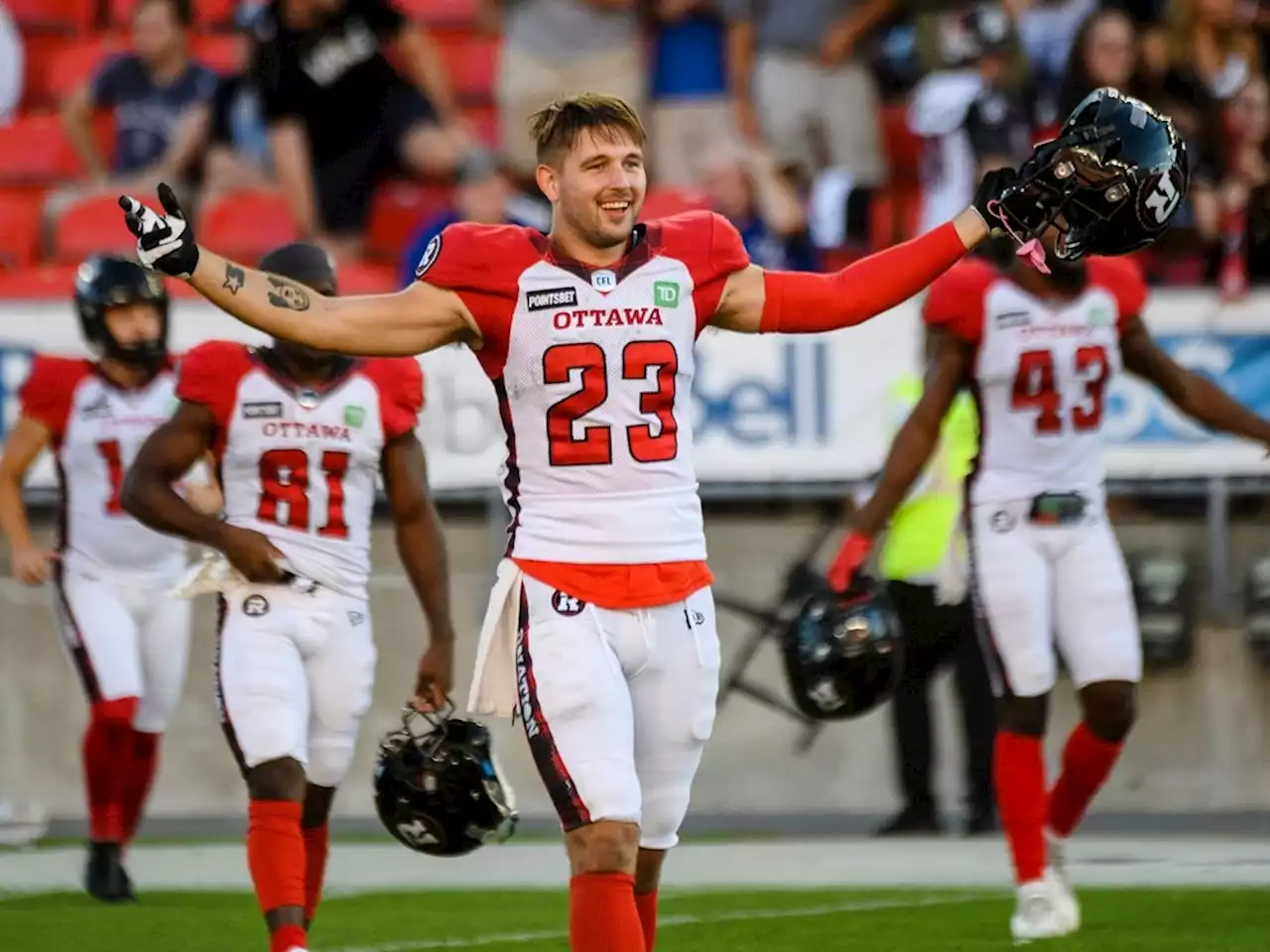 Mauldin, Acklin would trade individual stats, recognition for Ottawa Redblacks wins