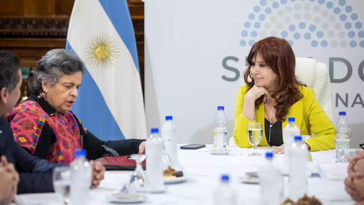 Cristina Kirchner recibió a parlamentarios de México | El mensaje de la vice