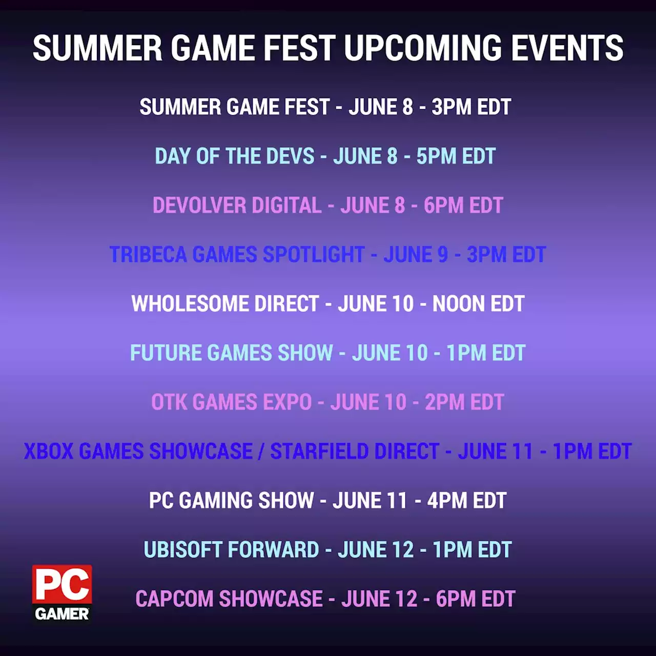 Summer Game Fest - Live Today @ 3p ET / Noon PT / 9p CEST