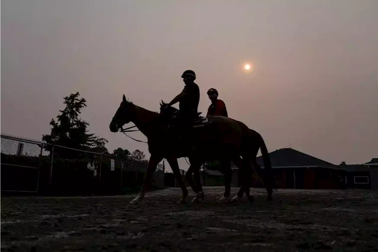 Belmont Park cancels races Thursday amid haze, remains ‘optimistic’ that events will resume Friday