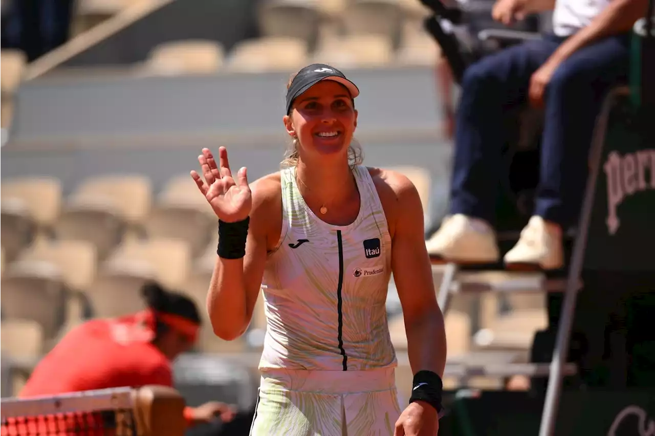 Bia Haddad perde primeiro set na semifinal em Roland Garros